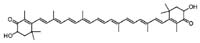 Chemical Structure: Astaxanthin