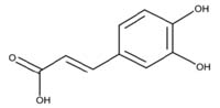 Chemical Structure: Caffeic acid