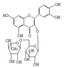 Chemical Structure: Rutin